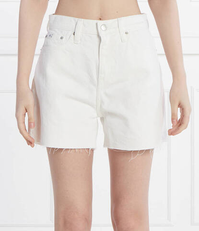 Джинсовые шорты CALVIN KLEIN JEANS - белый(J20J222811)