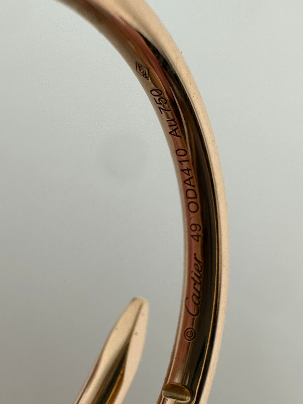 Кольцо Cartier Juste un Clou