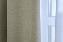 Ткань Портьера 300x260 Garda Decor Euphoria 12 оливковая Зеленый