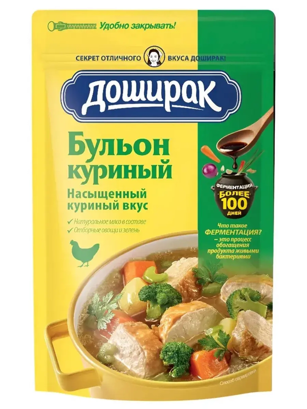 Бульон Доширак Куриный 90 г * 12 шт