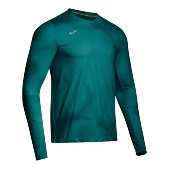 Мужская теннисная футболка с длинным рукавом Joma R-Night Long Sleeve - turquoise