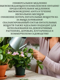 Комплексное питание для комнатных цветов 100гр