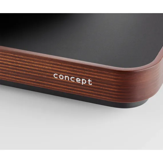 Clearaudio Concept MM/S Black / Dark Wood + Satisfy Kardan