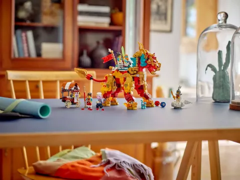 Конструктор LEGO Monkie Kid 80066 Мифическое существо Цилинь