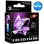 Леска для рыбалки AQUA Iridium 0,16mm 100m ( 1 штука )