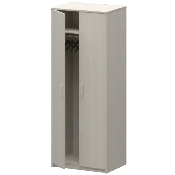 Шкаф для одежды А-307 Ясень шимо 770x580x2000 Арго