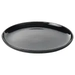 Тарелка IKEA GLADELIG (ГЛАДЕЛИГ), Темно-серый, 25 см