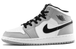 Jordan 1 Mid Light Smoke Grey GS