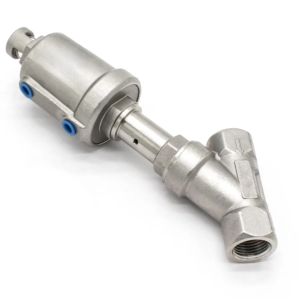 Клапан седельный отсечной DN20 - G3/4 нерж. AISI 304 - 2/2 НЗ