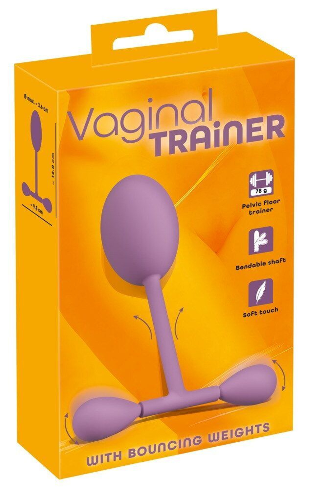 Сиреневый тренажер мыщц тазового дна Vaginal Trainer (Цвет: сиреневый)