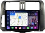 Магнитола для Toyota Land Cruiser Prado 150 2009-2013 (рамка графит) - FarCar BM9-2K-7041G монитор 9.5" 2K QLED на Android 14, Быстрая, CarPlay, 4G SIM-слот