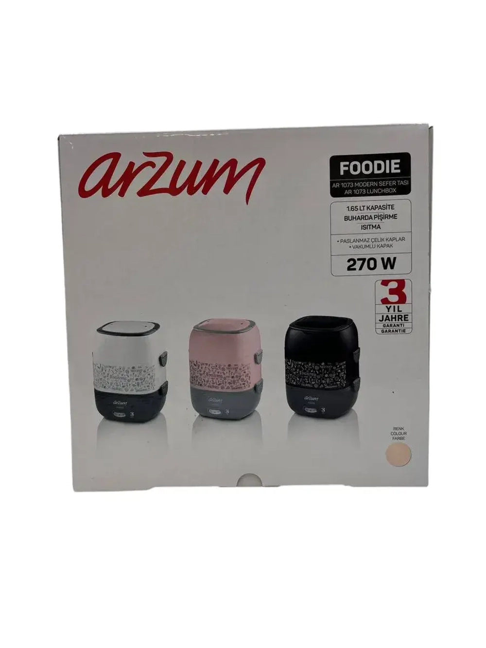 электрический ланч-бокс Arzum Foodie