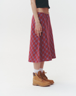 Midi Skirt Wine