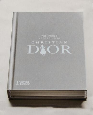 ZARA HOME КНИГА МИРА CHRISTIAN DIOR (НА АНГЛИЙСКОМ ЯЗЫКЕ), СЕРЫЙ
