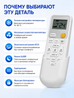 Пульт ДУ для кондиционера Haier V12843 HJ R2F E (PDU 0590) PDU0590