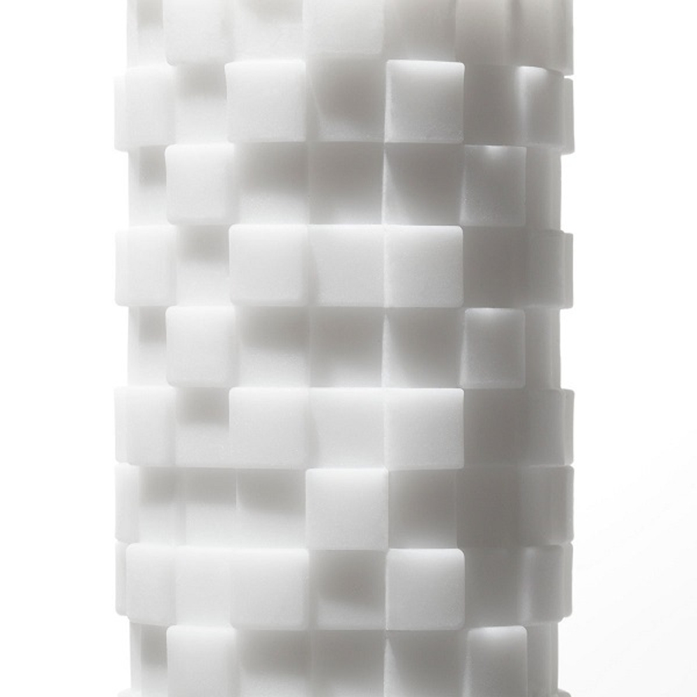 Белый 3D мастурбатор 11,6см Tenga Module TNH-002