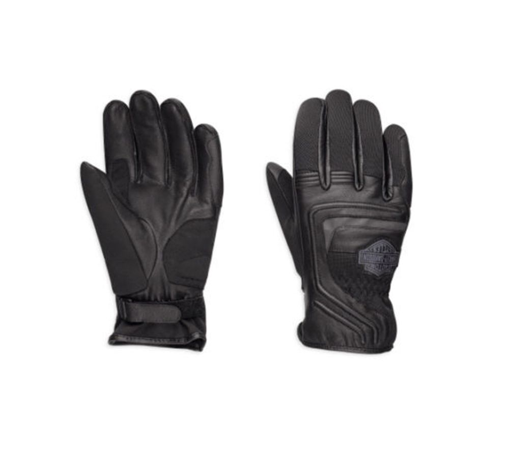 Перчатки Logo Leather & Mesh Gloves Harley-Davidson Перчатки Logo Leather & Mesh Gloves Harley-Davidson