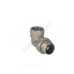 Соединитель латунь никель американка Ду 32 (1 1/4") угловой ВР/НР RTP (РосТурПласт) 25238