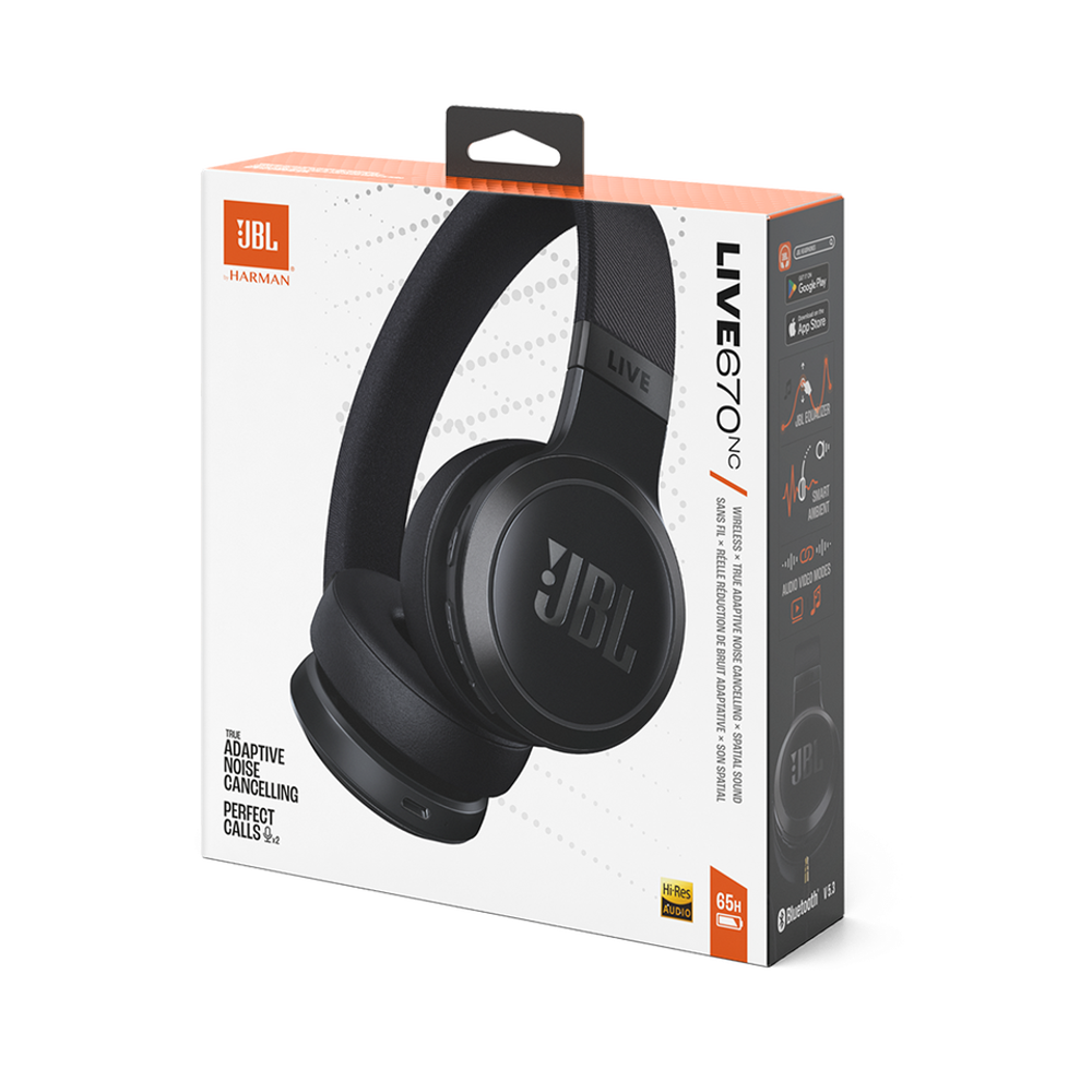 Беспроводные наушники JBL Live 670NC Black - 11