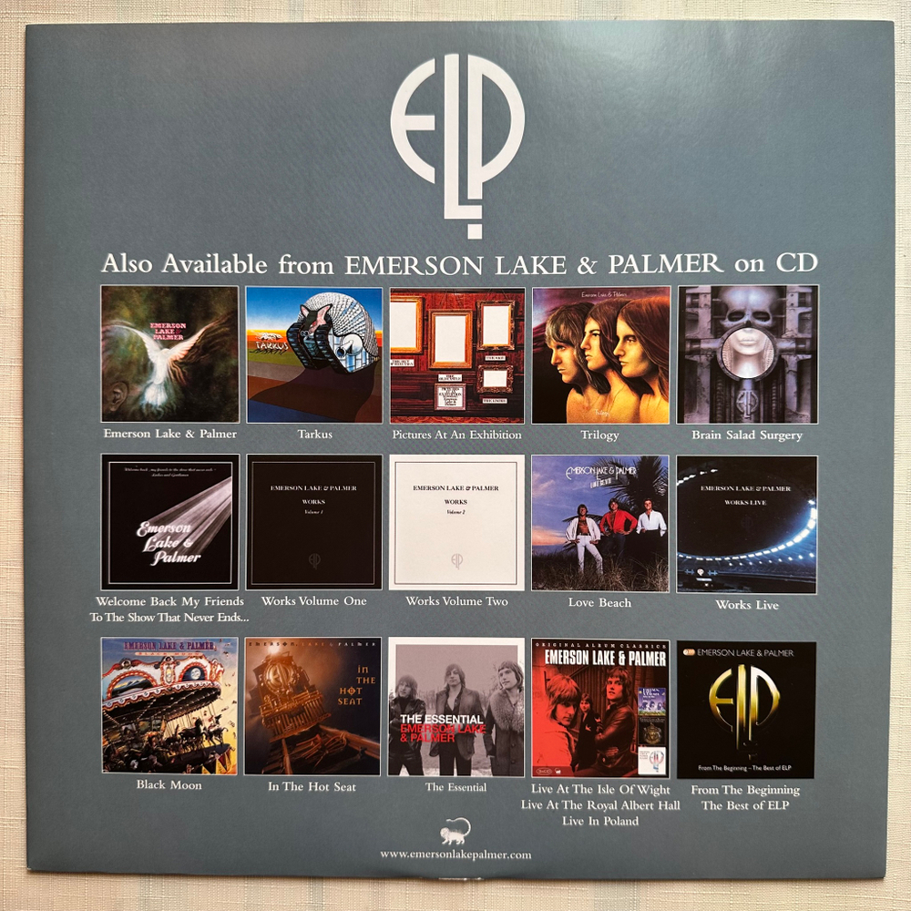 Emerson, Lake & Palmer ‎– Emerson, Lake & Palmer (Европа 2011г.)