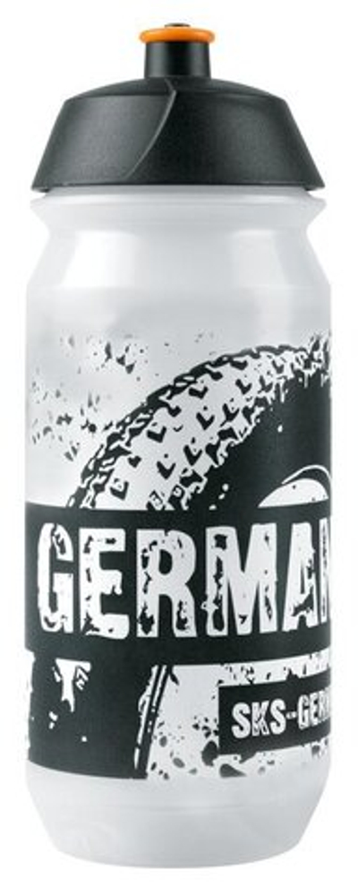 Фляга 0-11428 Team Germany SKS-11428 бело-черная 0,5 л (Германия)