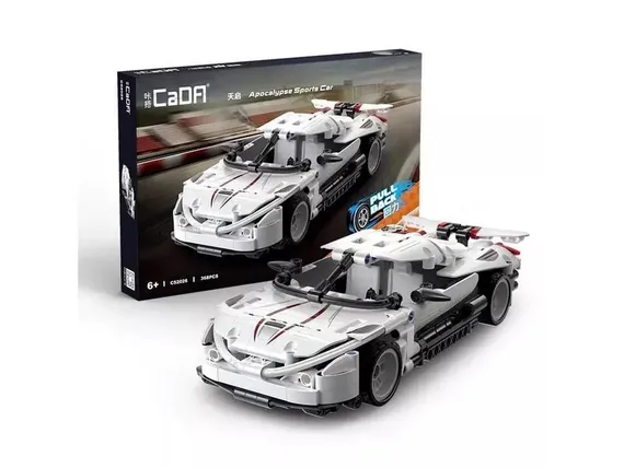 Конструктор CADA спортивный автомобиль Apocalypse, инерционный (368 деталей) C52026W