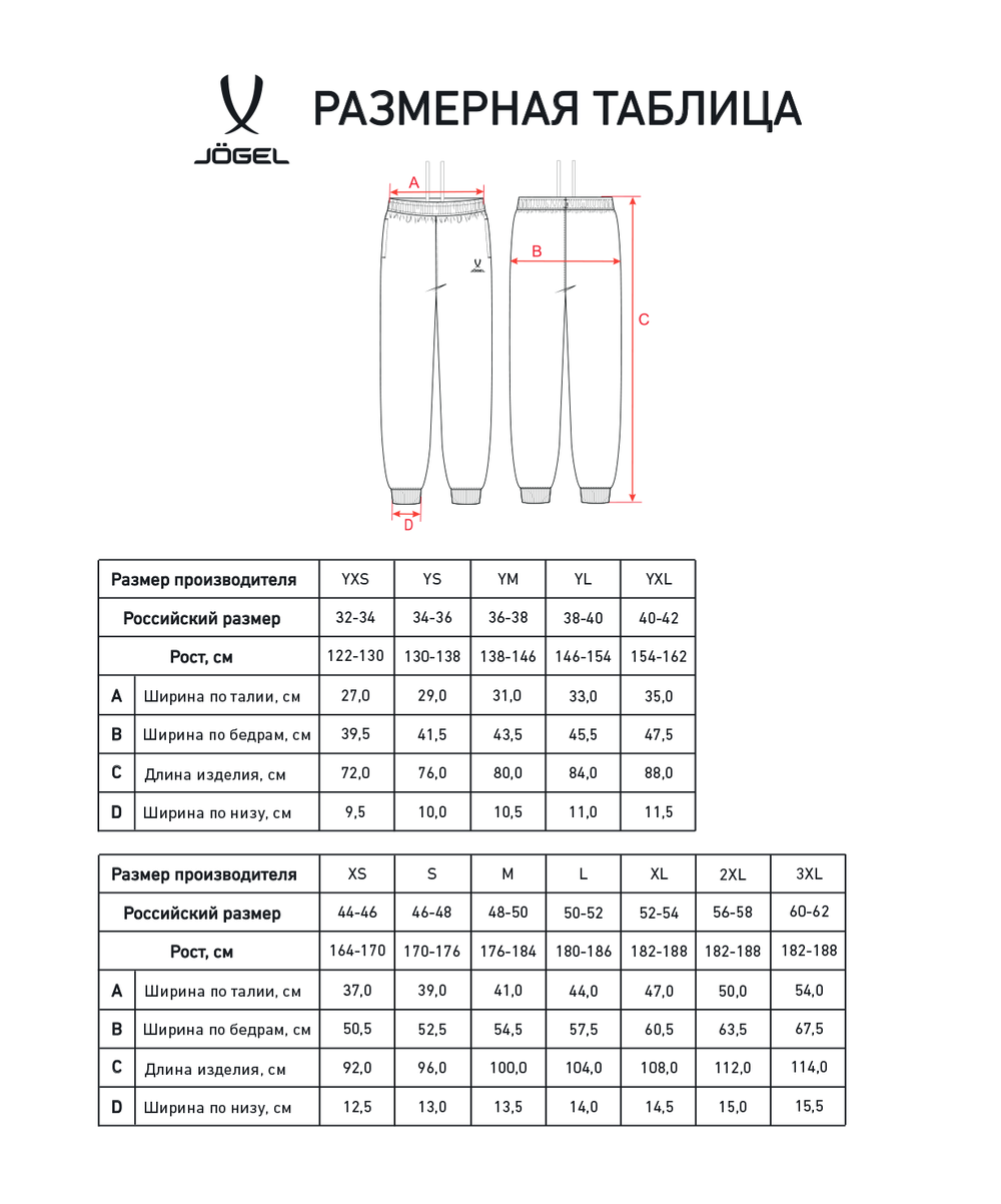 Брюки ESSENTIAL Cotton Pants, черный