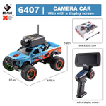 Радиоуправляемый монстр WLtoys 1/64 RC Cars 6407 камера+дисплей , версия с гироскопом