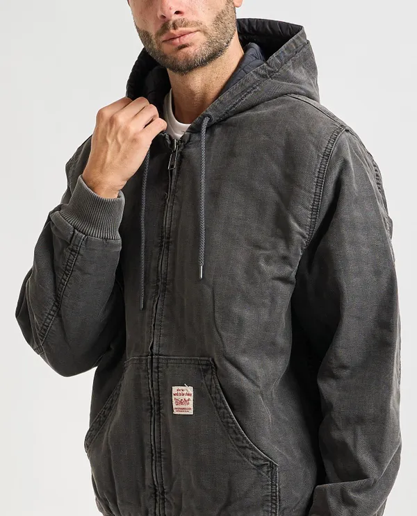 Куртка джинсовая утепленная мужская LEVI'S POTRERO DENIM HOODY DOUBLE DUTY T