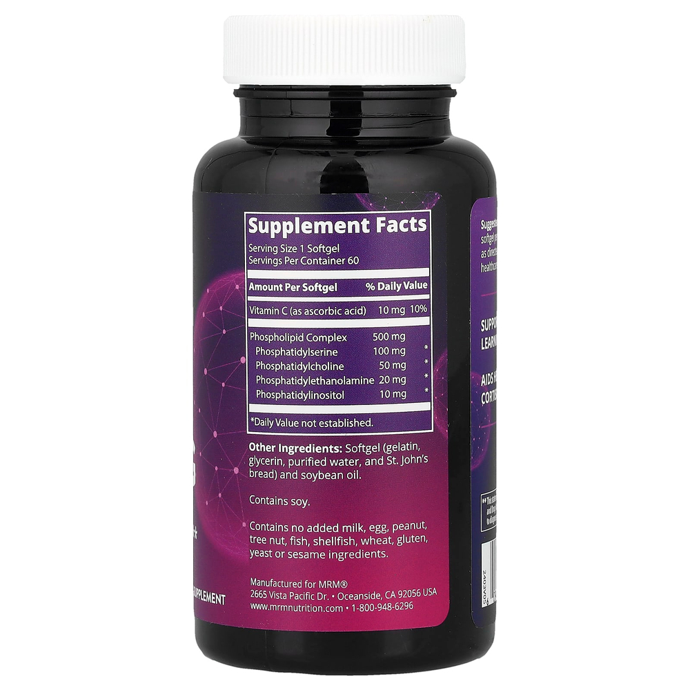 MRM Nutrition, Nutrition, PS, 100 мг, 60 мягких таблеток