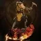 Scorpion on flame - Mortal Kombat