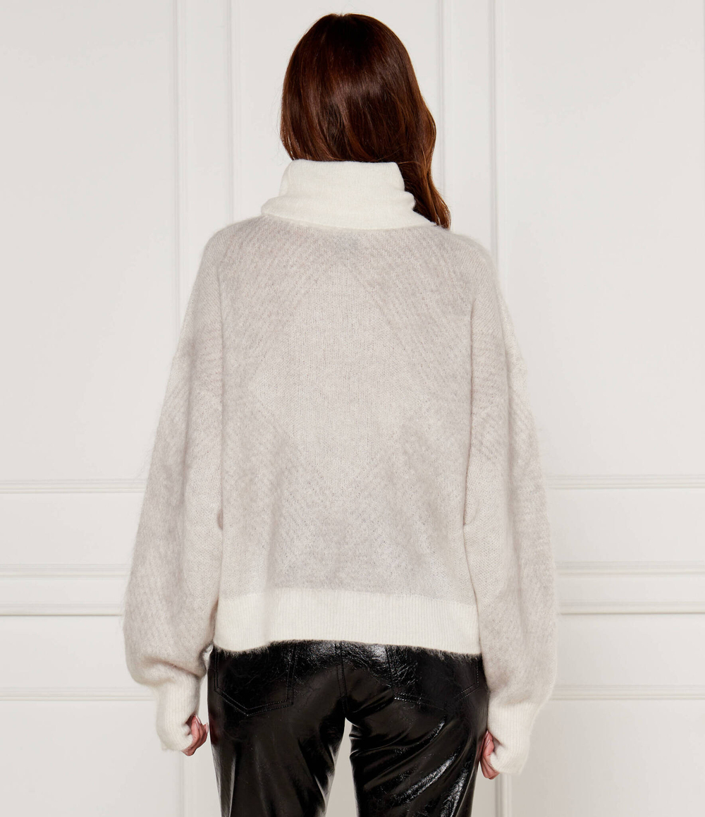 Шерстяной гольф Fewani BOSS BLACK - серый(50524072)