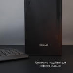 Корпус ТЕСЛА (TESLA) 3203BM, Без БП, ATX, чёрный, 2xUSB2 (TSL-3203-BM)