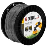 Леска для триммера двухкомпонентная квадрат, 2,7мм х 138м, на DIN катушке EXTRA CORD Denzel — фото 1