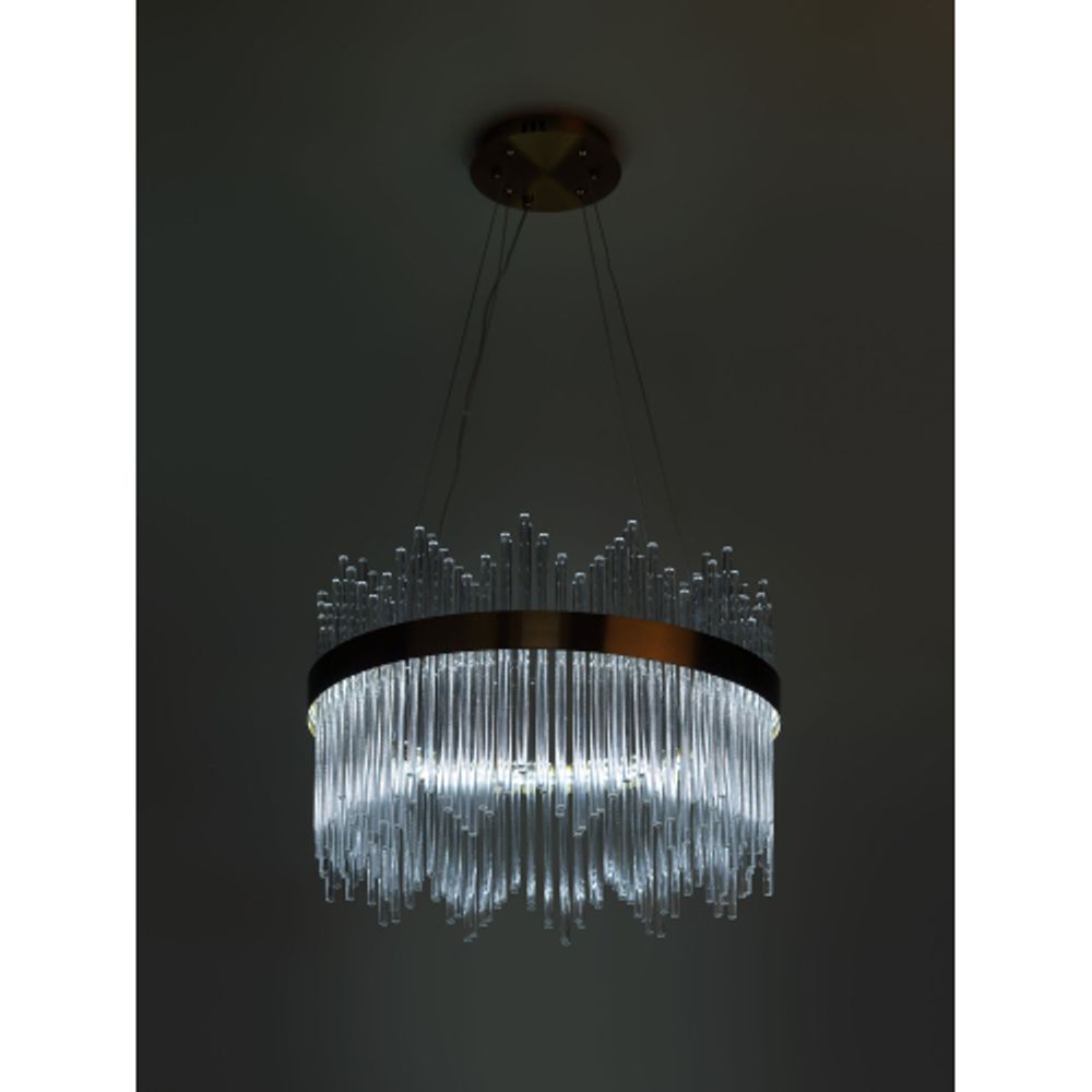 Люстра Rivoli Gwen 6192-201 подвесная светодиодная LED 3000-6300К 112 Вт с пультом | Rivoli