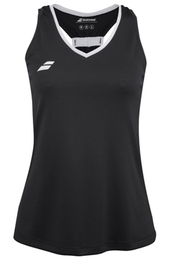 Женский теннисный топ Babolat Play Tank Top Woman - black/black