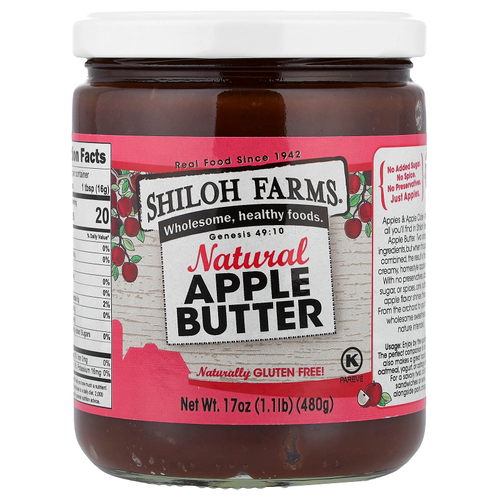 Shiloh Farms, натуральная яблочная паста, 480 г (17 унций)
