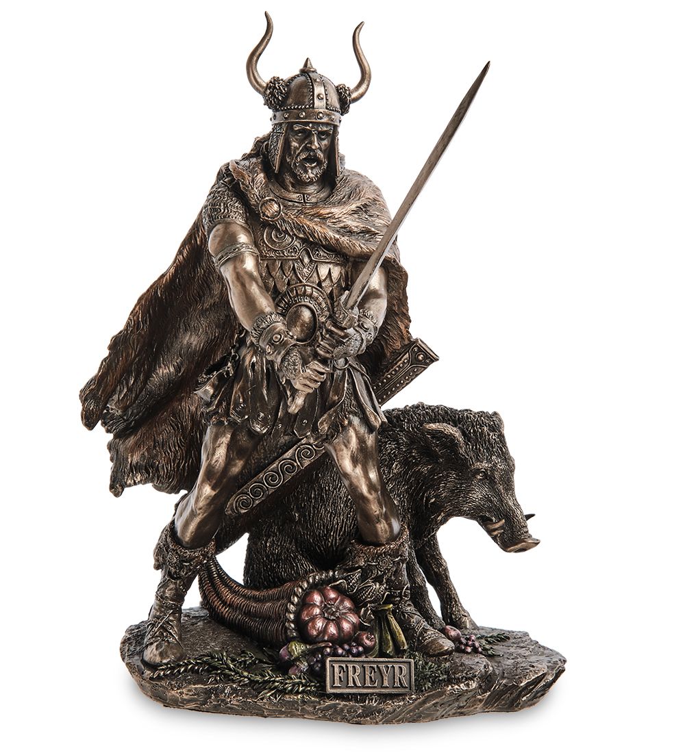 Veronese WS-1087 Статуэтка «Фрейр - бог плодородия и лета»