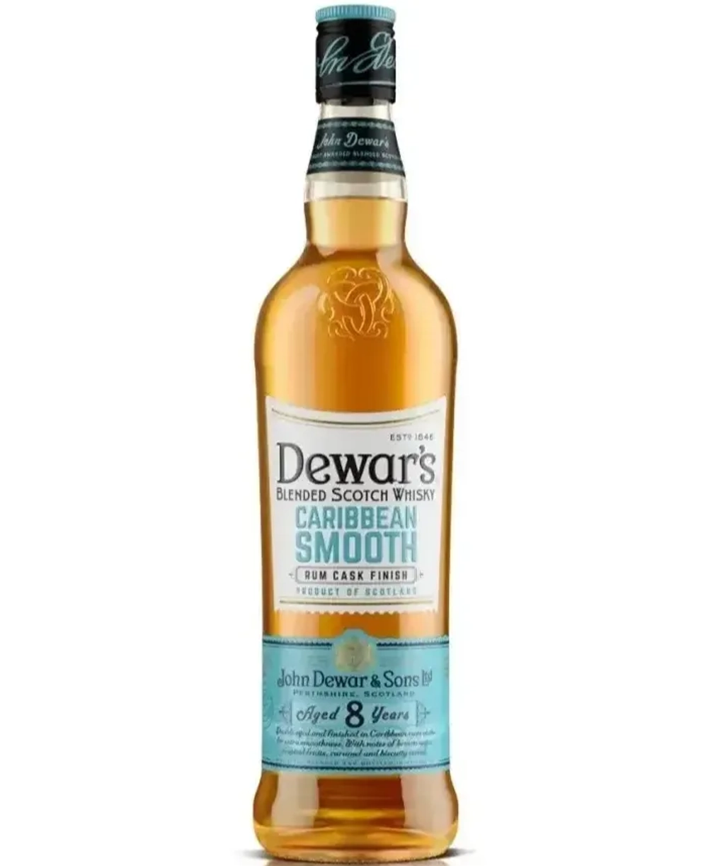 Виски Dewar's 8 Y.O Caribbean Smooth 0,7 л. В подарочной коробке