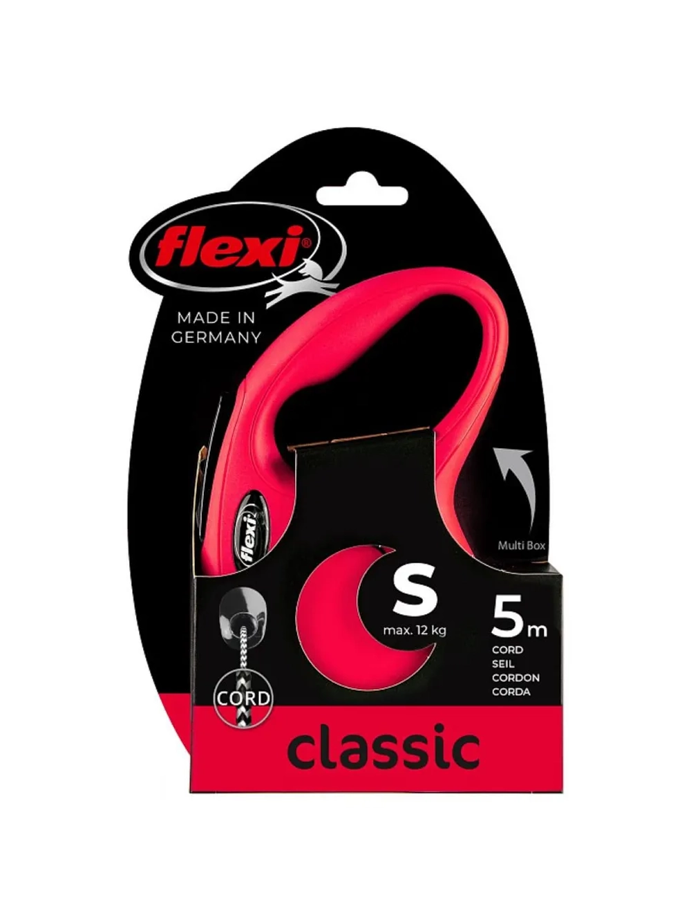 Рулетка New Classic S (до 12кг) трос 5м
