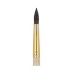Кисть белка круглая №07, 5 шт, короткая ручка, Mr.Painter SQR 301-07