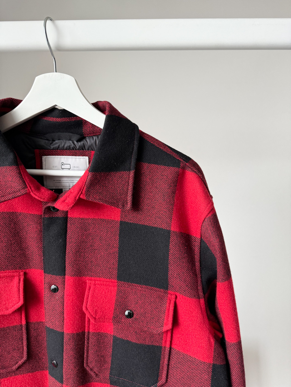 Пуховая куртка-рубашка Woolrich, XL