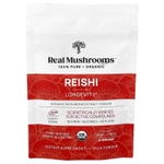 Real Mushrooms, рейши, экстракт органических грибов в порошке, 45 г (1,59 унции)
