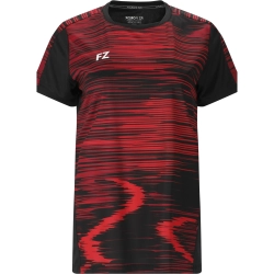 Женская теннисная футболка Forza CL2605 Short Sleeve — black/red
