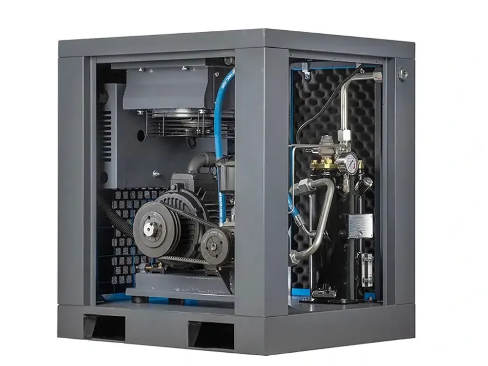 Винтовой компрессор Hansmann RSE 5.5-8 с частотным преобразователем