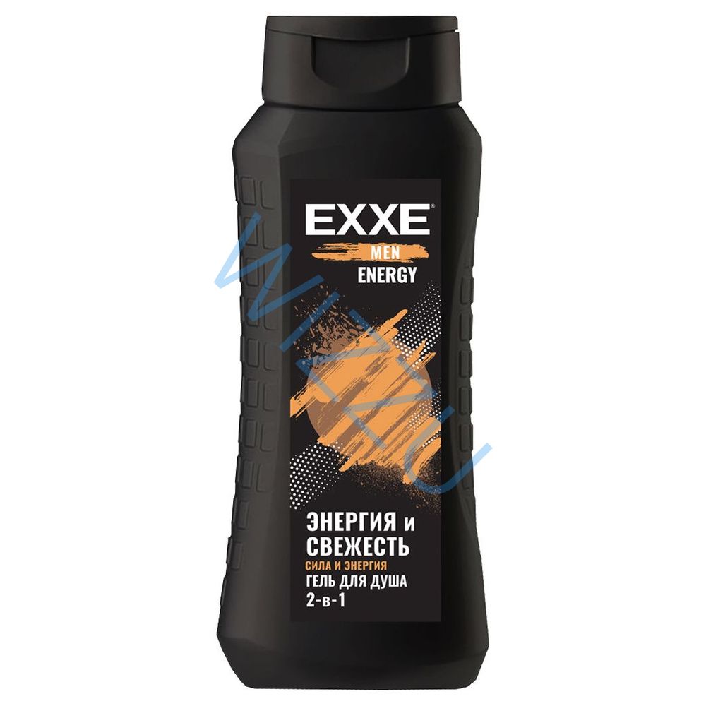 Гель для душа EXXE MEN 2в1 Сила и энергия ENERGY 400 мл