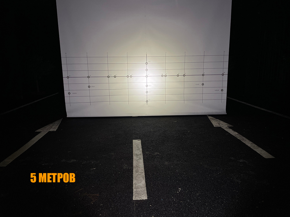 Светодиодная фара комбинированного света РИФ 140 мм 60W LED