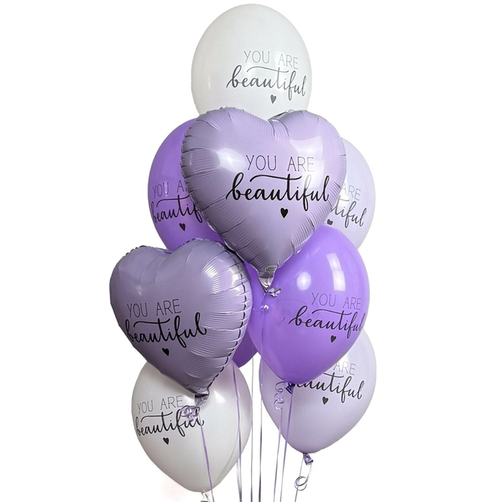 Латексный шар «You Are Beautiful», 36 см