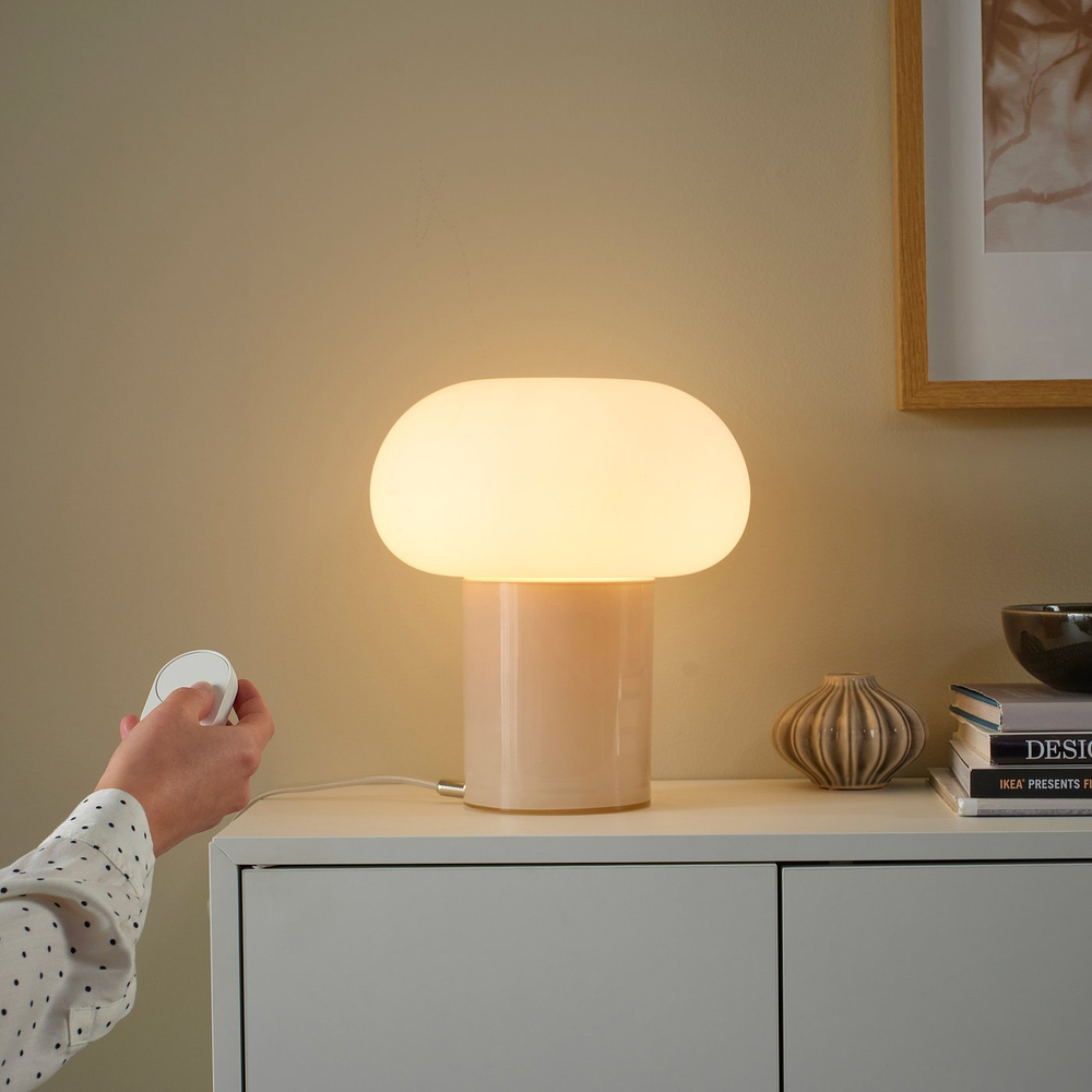 IKEA BILRESA  (ИКЕА БИЛРЕСА)  -  Пульт дистанционного управления - белый умный/колесо прокрутки
