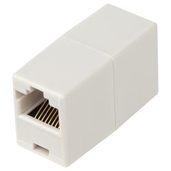 Проходной адаптер RJ45-RJ45 ЭРА RJ01AD категория 5е неэкранированный упаковка 20 штук | Разъёмы, переходники, ТВ делители